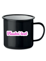 Personalizovaný retro plecháček s obrysem Personalizovaný retro plecháček s obrysem