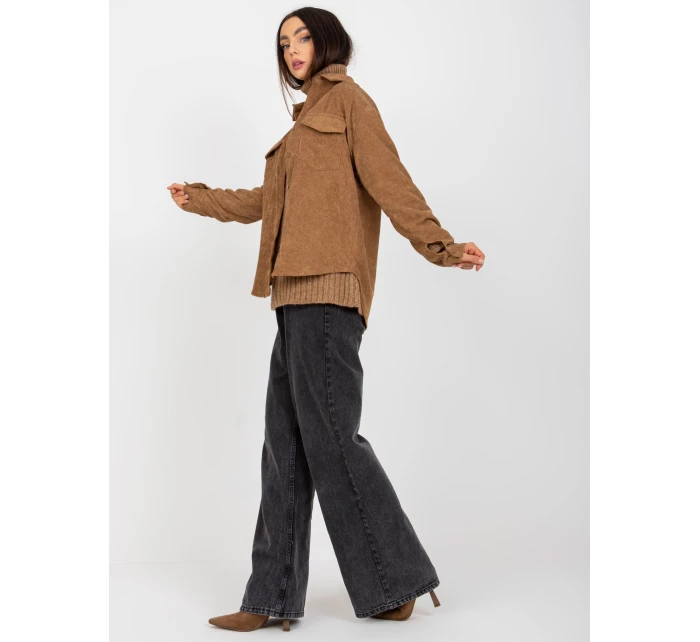 Koszula EM KS model 21426964 camelowy - FPrice