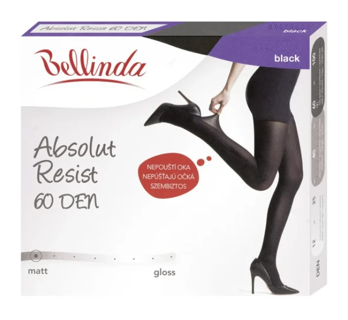 Dámské punčochové kalhoty ABSOLUT RESIST 60 den Černá - BELLINDA