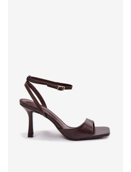 Sandály na podpatku model 222264 Step in style Sandály na podpatku model 222264 Step in style
