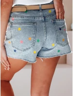 Dámské džínové šortky STARSHINE blue FashionStreet SY0463 Dámské džínové šortky STARSHINE blue FashionStreet SY0463
