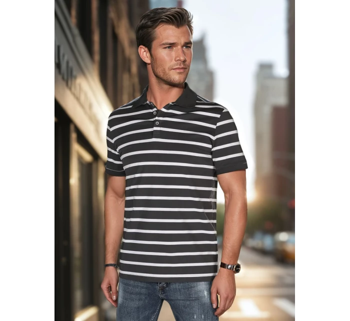 FashionStreet pánská pruhovaná polokošile PX0639 FashionStreet pánská pruhovaná polokošile PX0639