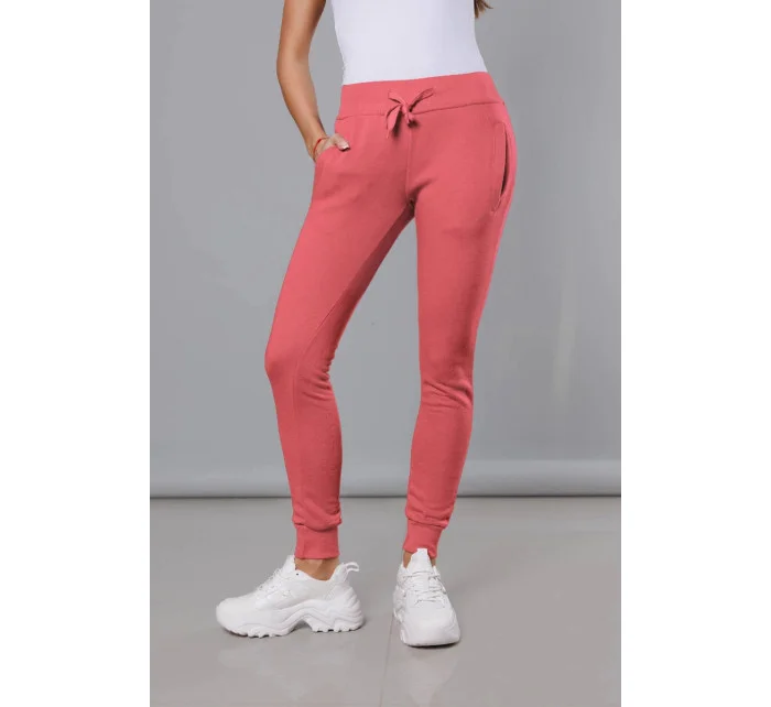 Růžové teplákové kalhoty (CK01-37)