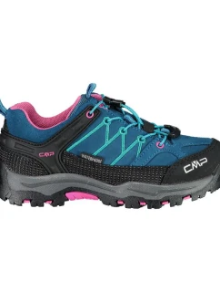 CMP KIDS RIGEL LOW TREKKING SHOES WP dětské trekové boty navy blue (3Q13244-06MF)