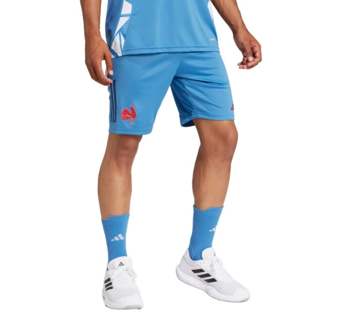 Pánské šortky adidas France Gym blue JC7182 Pánské šortky adidas France Gym blue JC7182
