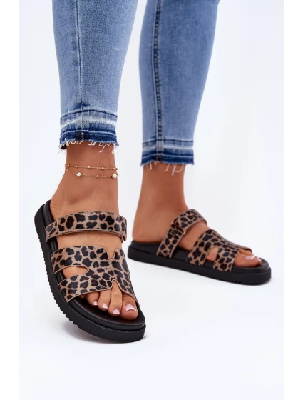 Dámské sandály na suchý zip model 21697760 - VINCEZA