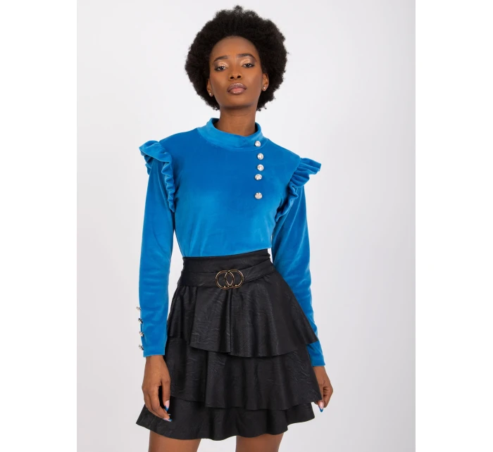 Halenka DHJ BZ 6533A.44P tmavě modrá