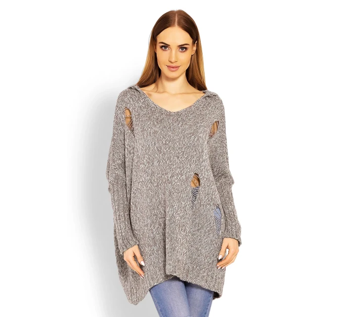 Dlouhý svetr  model 114564 PeeKaBoo