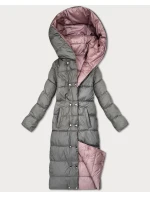 oboustranná zimní bunda v délce ke kolenům model 21479065 - MINORITY