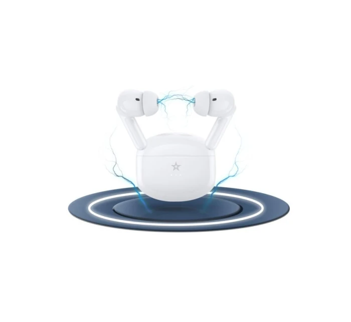 Bezdrátová sluchátka GIEWONT RealSound PRO ANC ENC GWS800-2 White