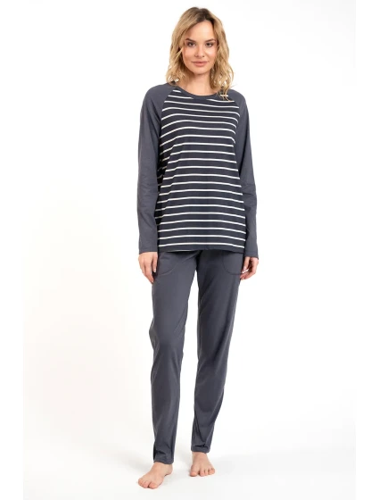 model 21082911 dł.r. dł.sp. kolor:grafit - Italian Fashion