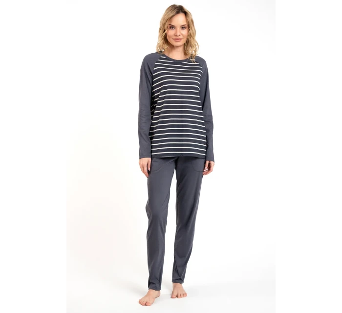 model 21082911 dł.r. dł.sp. kolor:grafit - Italian Fashion