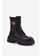 Zateplené workery dámské s ozdobou Černé model 21708949 - Boto Zateplené workery dámské s ozdobou Černé model 21708949 - Boto