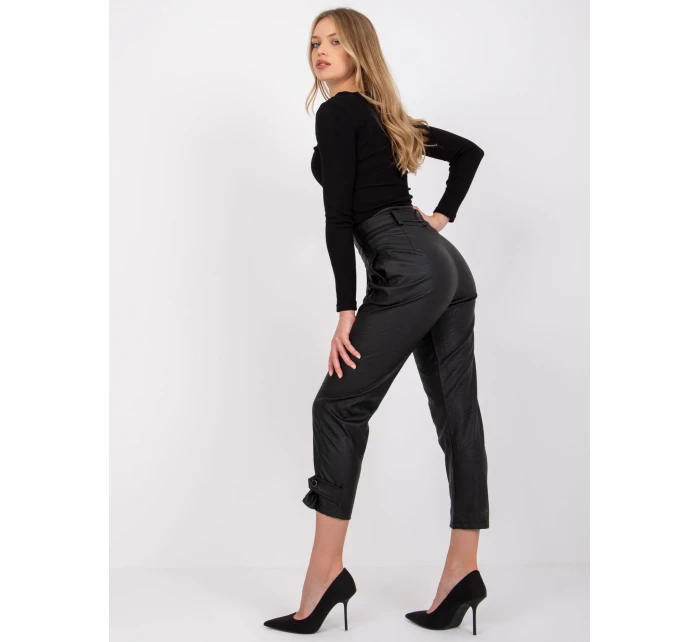 Spodnie DHJ SP model 20961819 czarny - FPrice Spodnie DHJ SP model 20961819 czarny - FPrice