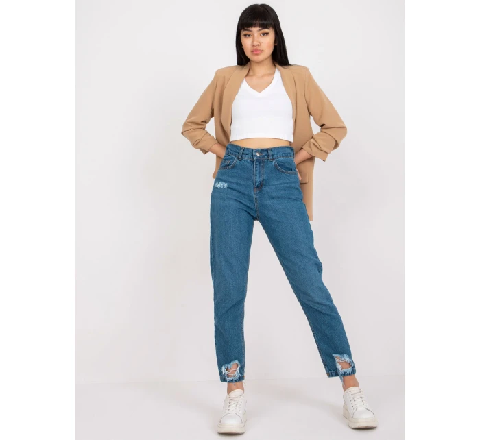 Spodnie jeans RO SP PNT model 21127016 ciemny niebieski - FPrice Spodnie jeans RO SP PNT model 21127016 ciemny niebieski - FPrice