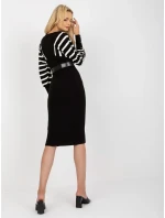 Dámské šaty TW SK BE 1540 černobílé