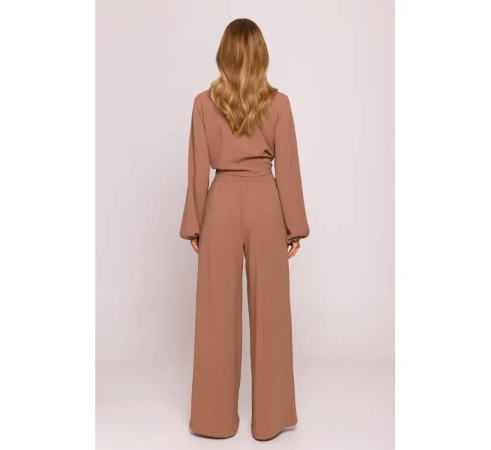 Krátký top s vázáním model 21136149 - Moe