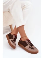 Dámské semišové barefoot tenisky Zazoo – hnědé Dámské semišové barefoot tenisky Zazoo – hnědé