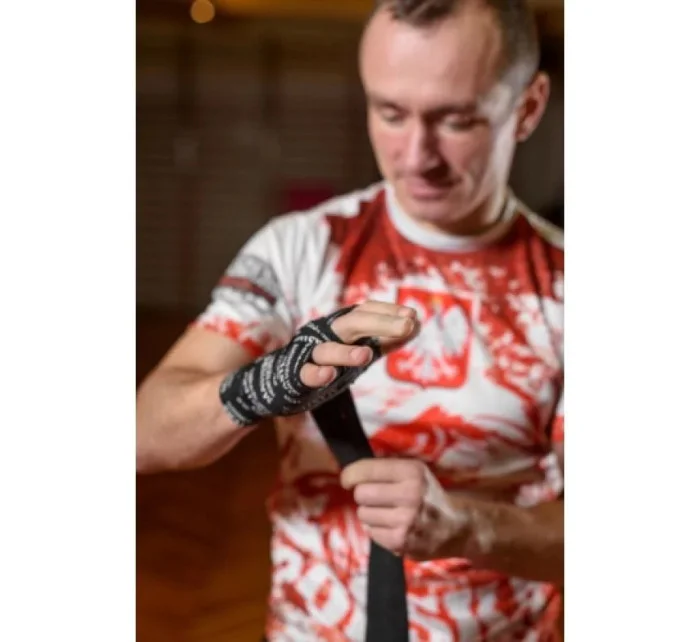 SPORT Boxerské pásy / bandáže BB1-3N1 130131-02N1 Černá vzor - Masters