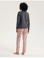 Dámské pyžamo Henderson 45419 Ginni, dlouhé rukávy, velikosti S–3XL