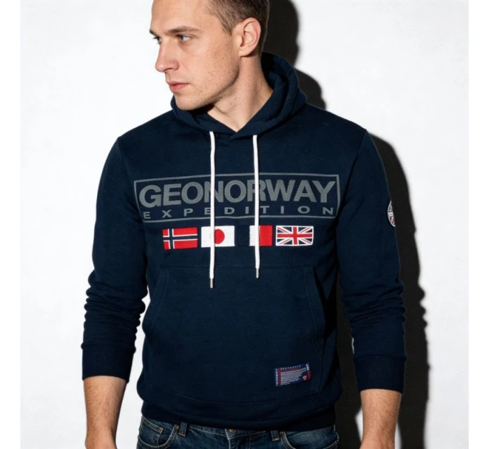 Geografické Norsko Great DB 317 M WY8611H/GN-Navy mikina