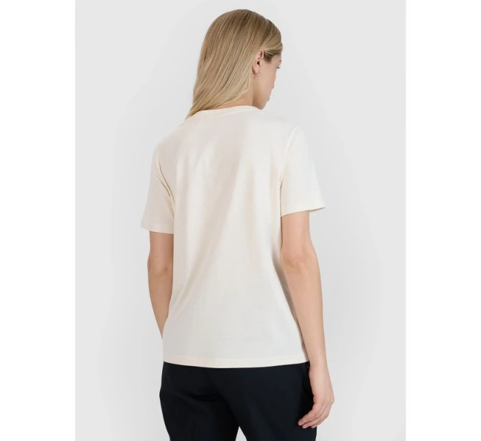 Dámské tričko oversize s potiskem model 21433342 - 4F Dámské tričko oversize s potiskem model 21433342 - 4F