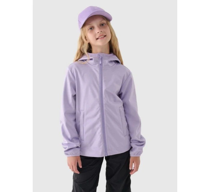 Dívčí softshellová větruodolná bunda Junior s membránou 5000 model 21892796 - 4F