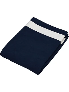 Kariban K 118 Velurová plážová osuška 20.K118 navy/white