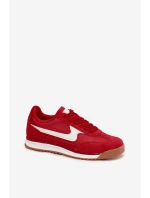 Dámské Sportovní Boty Tenisky Červené Zerina