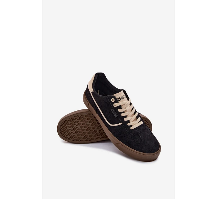 Pánské tenisky Big Star model 22069320 Černé - Big Star Shoes Pánské tenisky Big Star model 22069320 Černé - Big Star Shoes