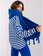 Szalik AT SZ model 19341414 ciemny niebieski - FPrice