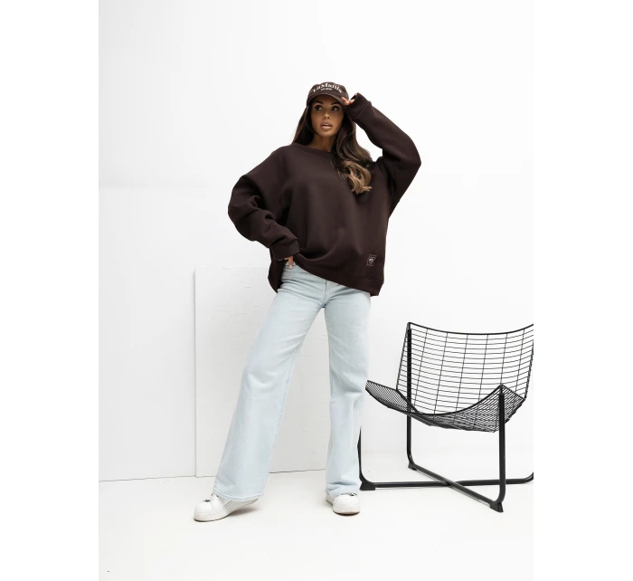 Bluza RV BL model 21777661 ciemny brązowy - FPrice