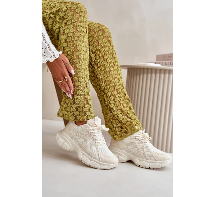 Dámské Sportovní Tenisky Béžové Timoci Dámské Sportovní Tenisky Béžové Timoci