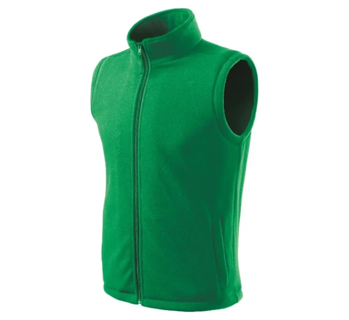 Next fleece vesta unisex středně zelená Next fleece vesta unisex středně zelená