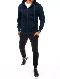 Pánské tmavě modré a černé tepláky Dstreet model 21967098 - FashionStreet