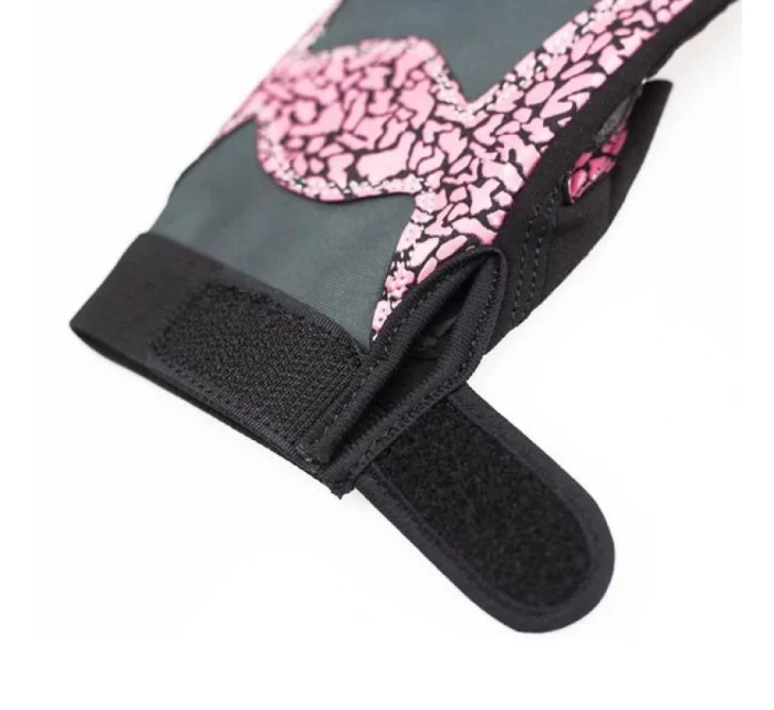 Gymnastické rukavice Pink/Gray W HMS RST03 r.S dámské