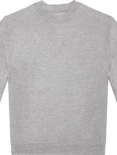 B&C ID.332 Crew Unisex mikina 01.I332 sport grey
