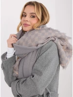 Szalik AT SZ model 21801738 szaro różowy - FPrice Szalik AT SZ model 21801738 szaro różowy - FPrice