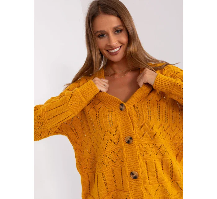 Sweter BA SW beżowy model 21116682 - FPrice Sweter BA SW beżowy model 21116682 - FPrice