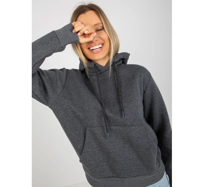 Dámská mikina CT BL F 621124 tmavě šedá