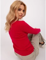 Sweter PM SW model 18900740 czerwony - FPrice Sweter PM SW model 18900740 czerwony - FPrice
