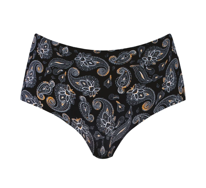 Paisley Maxi Černý spodní díl - Julimex Paisley Maxi Černý spodní díl - Julimex