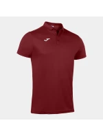 Pánské polo tričko Joma Polo Shirt Hobby S/S Burgundy Pánské polo tričko Joma Polo Shirt Hobby S/S Burgundy