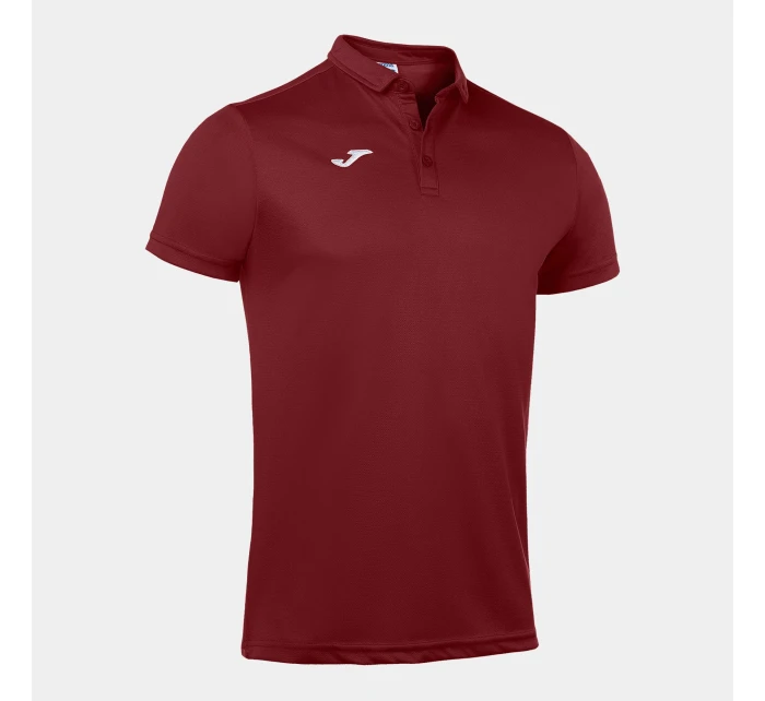 Pánské polo tričko Joma Polo Shirt Hobby S/S Burgundy Pánské polo tričko Joma Polo Shirt Hobby S/S Burgundy