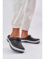 Dámské lehké pěnové pantofle – černé