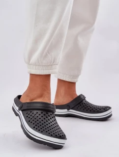 Dámské lehké pěnové pantofle – černé