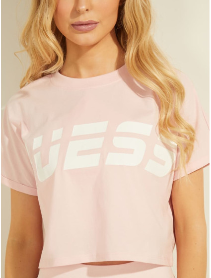 Dámské tričko  růžová  model 15756314 - Guess