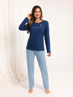 Pyžamo model 21220405 dlouhé/r 2XL3XL Z25/26 dámské - Regina