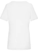 Daiber 8039 Dámské bio tričko s jemným žebrováním 02.8039 white Daiber 8039 Dámské bio tričko s jemným žebrováním 02.8039 white