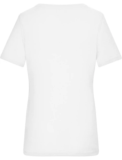 Dámské bio tričko s jemným žebrováním 02. white model 22445921 - Daiber Dámské bio tričko s jemným žebrováním 02. white model 22445921 - Daiber